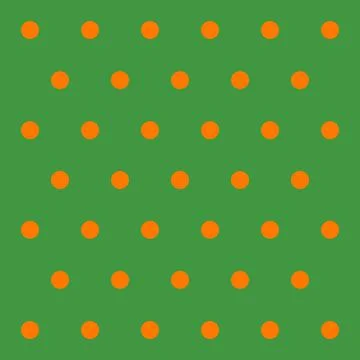 St. Patricks day pattern polka dots Stock Illustration