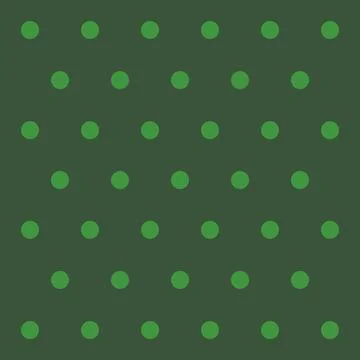 St. Patricks day pattern polka dots Illustrazione stock