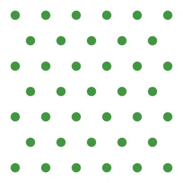 St. Patricks day pattern polka dots Stock Illustration