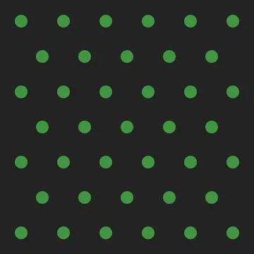 St. Patricks day pattern polka dots Stock Illustration