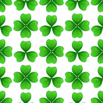 St patricks day seamless pattern Stock Illustration
