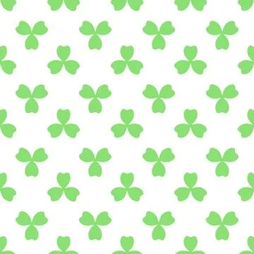 St patricks day seamless pattern Illustrazione stock