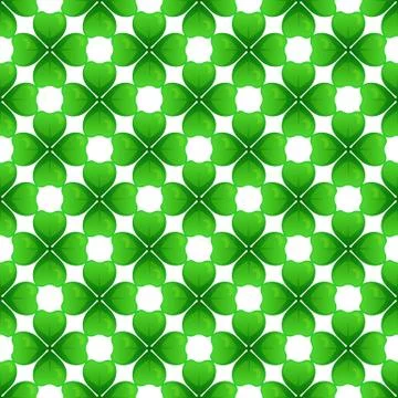 St patricks day seamless pattern Stock Illustration