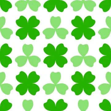 St patricks day seamless pattern Stock Illustration