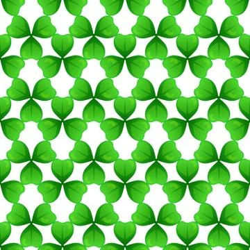 St patricks day seamless pattern Stock Illustration
