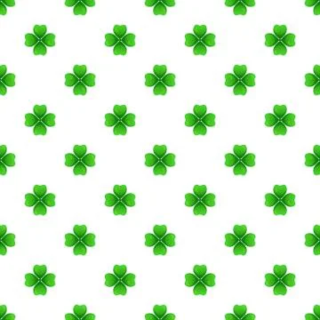 St patricks day seamless pattern Stock Illustration