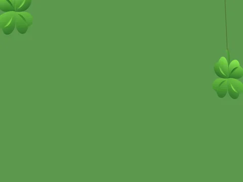 St Patricks Day Shamrock Stock Footage 73108645