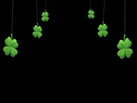 St Patricks Day Shamrock Stock Footage 73109461