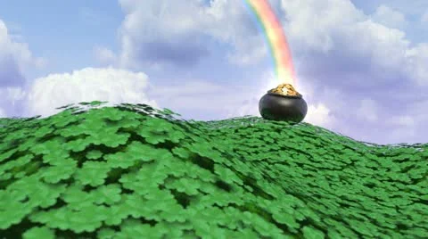 St Patricks Day Title Intro Stock Footage 22009054