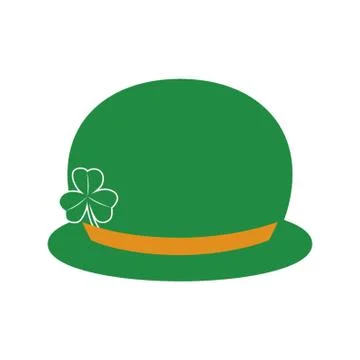 St Patricks Derby Hat Stock Illustration