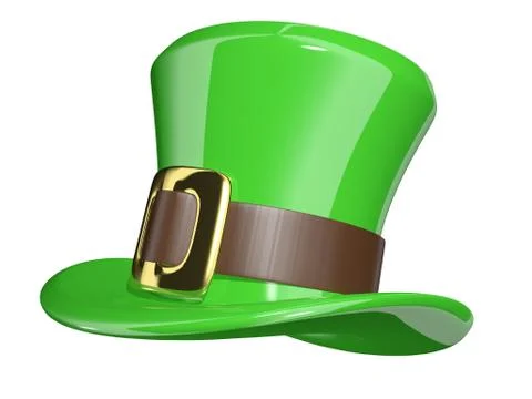 St. patrick's hat Stock Illustration