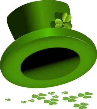 St. Patrick's Hat Stock Illustration