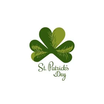 St, Patrick's sign Stock Illustration