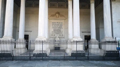 St Paul basilica Video stock 101482619