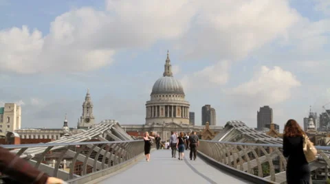 St Pauls Cathedral Stock Footage 913108