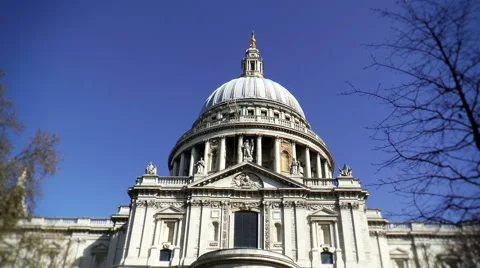 St Paul's Cathedral Video stock 49325202