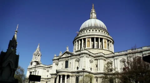 St Paul's Cathedral Video stock 49325791