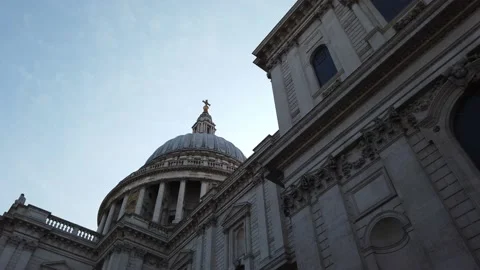St Paul's Cathedral Vídeo Stock 143804733