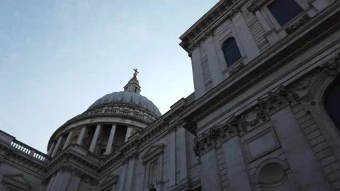 St Paul's Cathedral Vídeo Stock 143804960