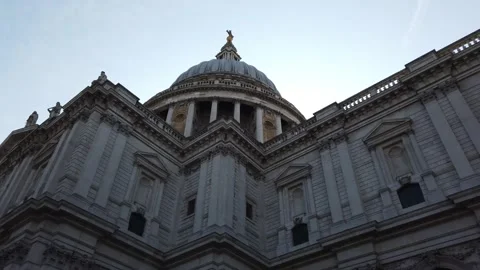 St Paul's Cathedral Vídeo Stock 143805064
