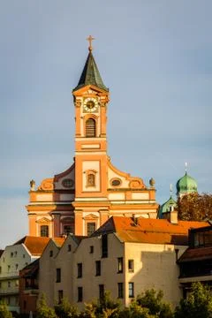 St. Paul's Church in Passau, Germany Stock Photos