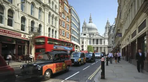 St Pauls London England Stock Footage 11105341