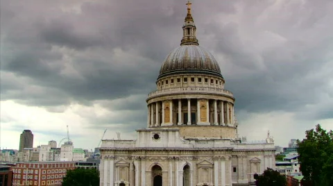 St pauls1 Video stock 875631