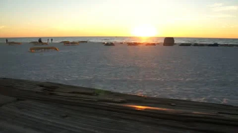 St. Pete Beach Suntset Stock Footage 20841209