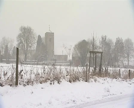 St. Peter and St. Paul church Trottiscliffe, Kent. UK Stock Footage 32541848