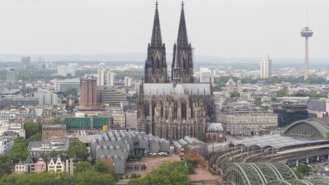 St Peter cathedral in Cologne Stock Photos
