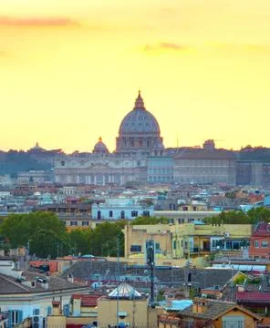 St. Peter Cathedral in  Rome Stock-Fotos