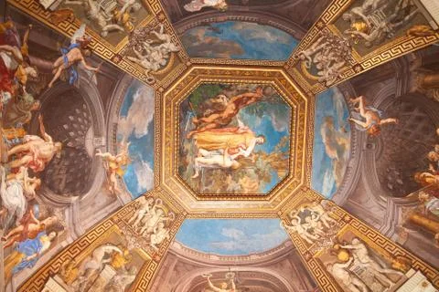 St. Peter dome in Rome Stock Photos