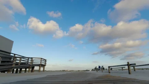 St. Peter-Ording Beach Sankt Peter-Ording Strand Sand Ocean Germany Stock Footage 205549862