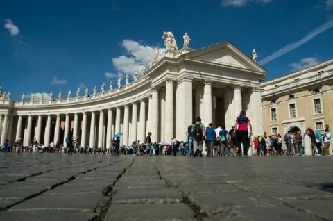 St. Peter square Stock Photos
