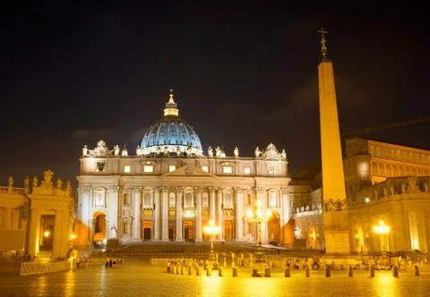 St. peter square, vatican Stock Photos