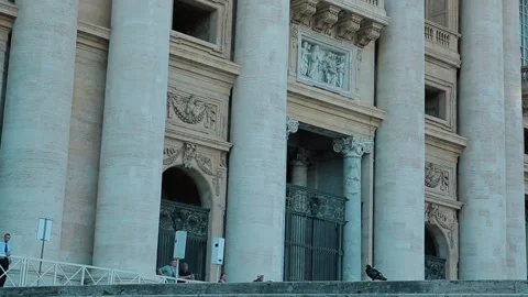 St. Peters Basilica 7 (Editorial) Video stock 336023917