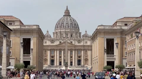 St. Peter's Basilica Vídeo Stock 202322401
