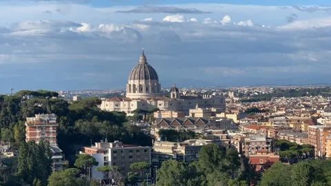 St. Peters Basilica 스톡 동영상 301127632