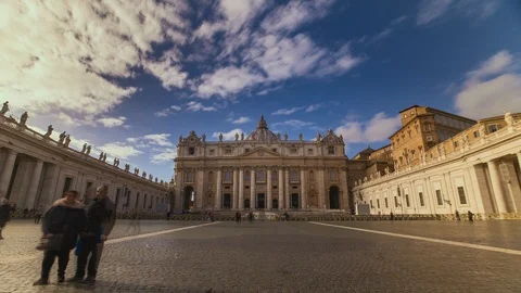 St. Peter's Square Stock Footage 88037664