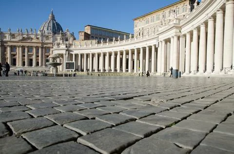 St. Peter's Square Stock Photos