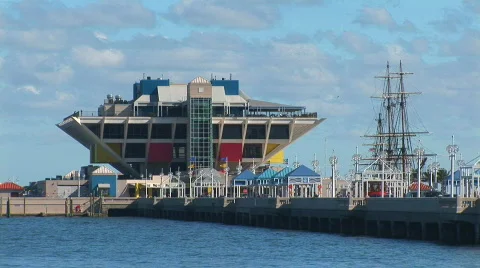 St. Pete's Pier 스톡 동영상 344179