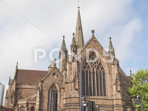 St Philip Cathedral, Birmingham Stock Photos