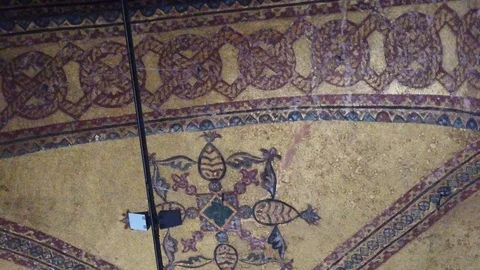 St Sofia, a cathedral and a mosque in Turkey Video stock 126887648
