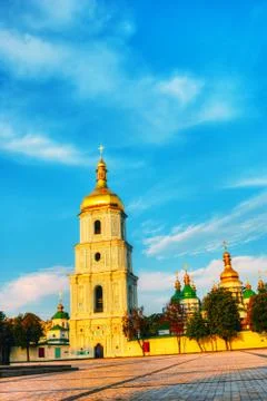 St. sofial monastery in kiev, ukraine Stock Photos