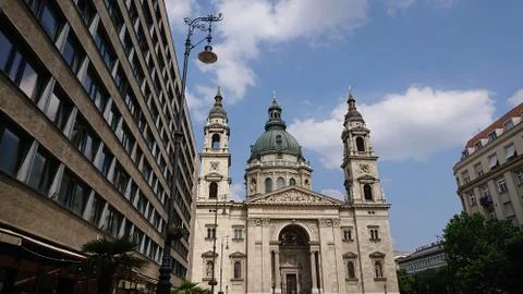 St Stephen basilica Stock Photos