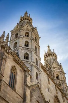 St Stephen Cathedral - main austrian church located in Vienna city center Stock Photos