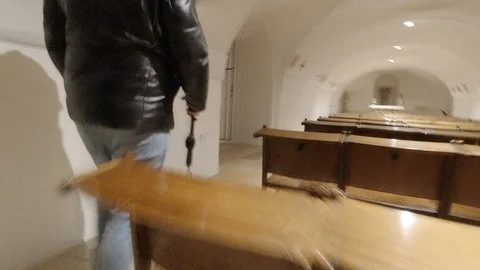 St Stephens Catacumbs Stock Footage 126934047