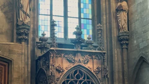 St. Stephens Cathedral 8 Video stock 319844192