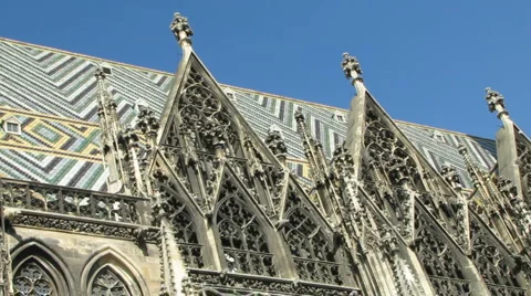 St. Stephens Cathedral Stock-Footage 1064836