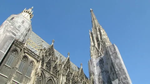 St. Stephens Cathedral Stock-Footage 1064853